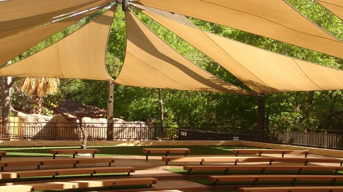 Fort Worth Zoo Outdoor Learning Amphitheater Superior Shade